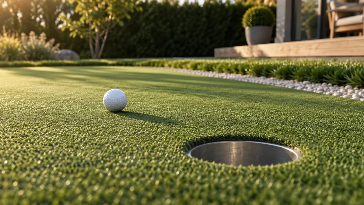 Domowy putting green